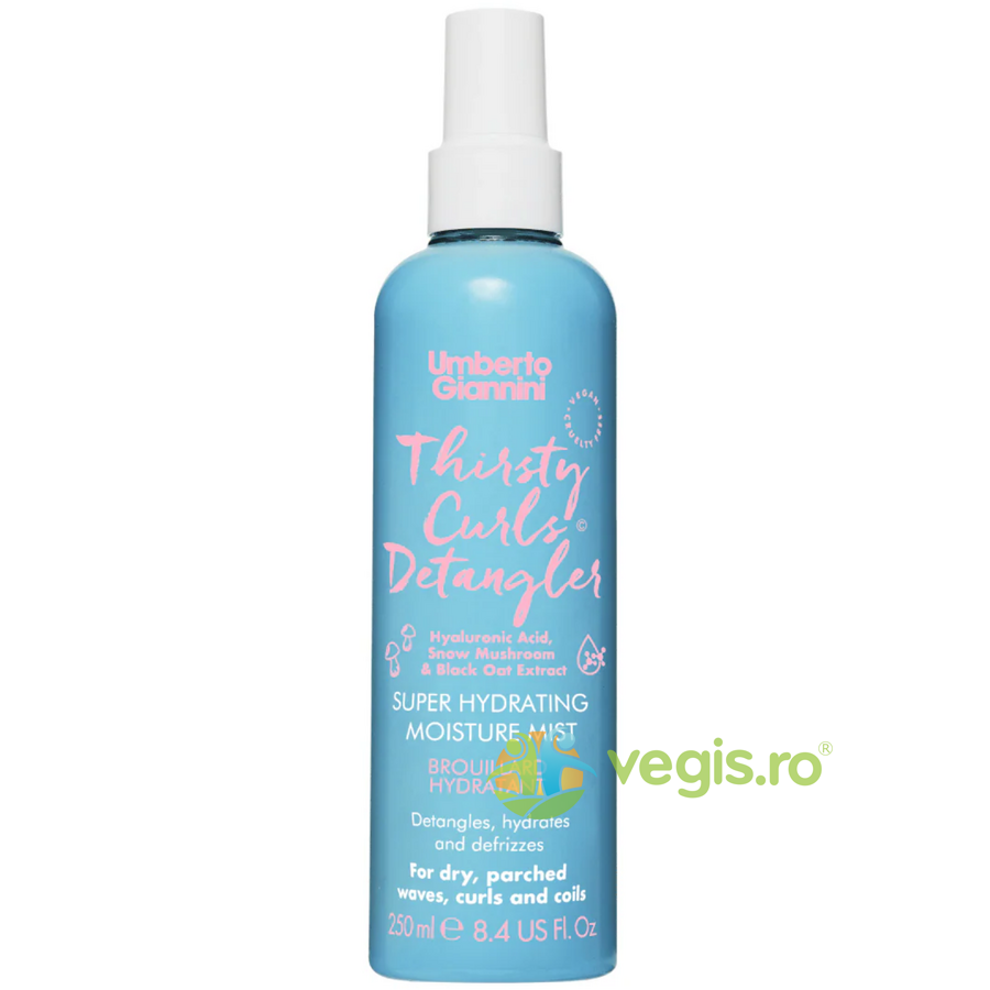 Spray pentru Hidratare Profunda si Definirea Buclelor Thirsty Curls Detangler 250ml