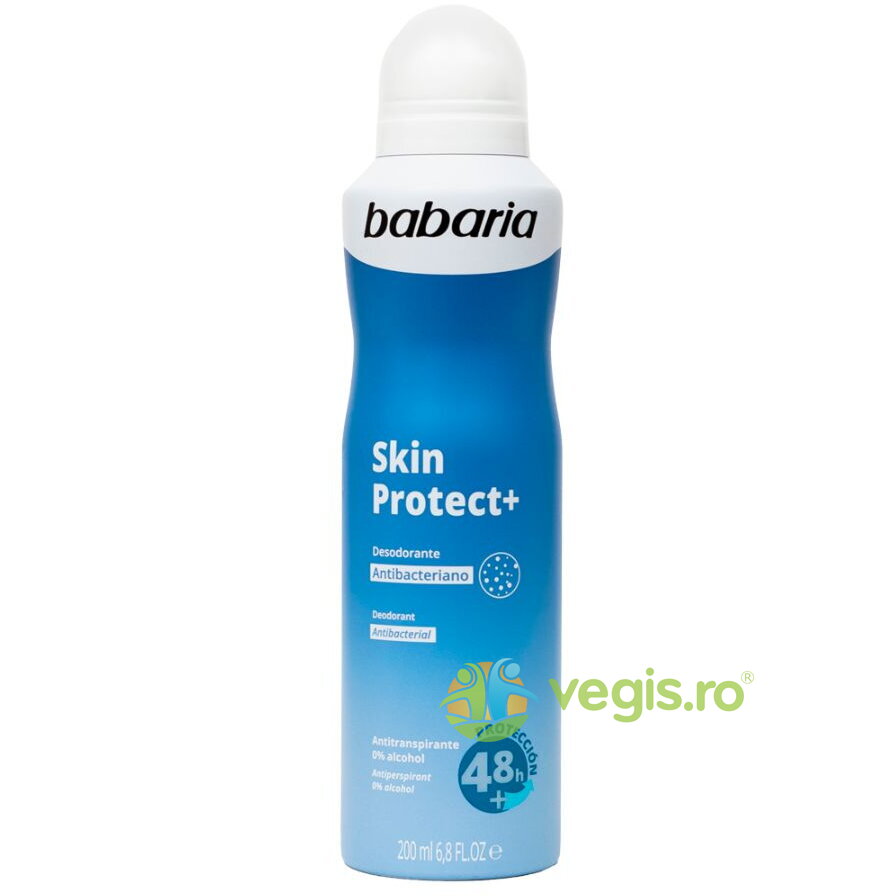 Deodorant Spray Antibacterial fara Alcool Skin Protect+ 200ml