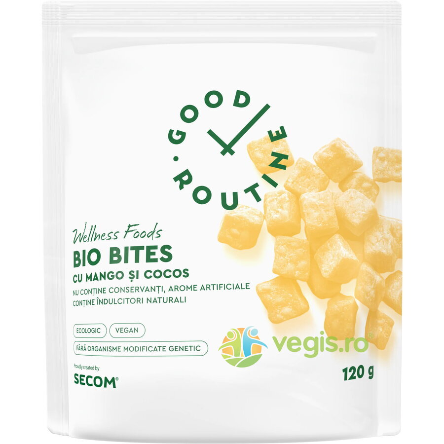 Gustare Bites cu Mango si Cocos Ecologica/Bio 120g