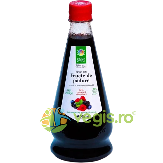 Sirop de Fructe de Padure Presat la Rece 520ml