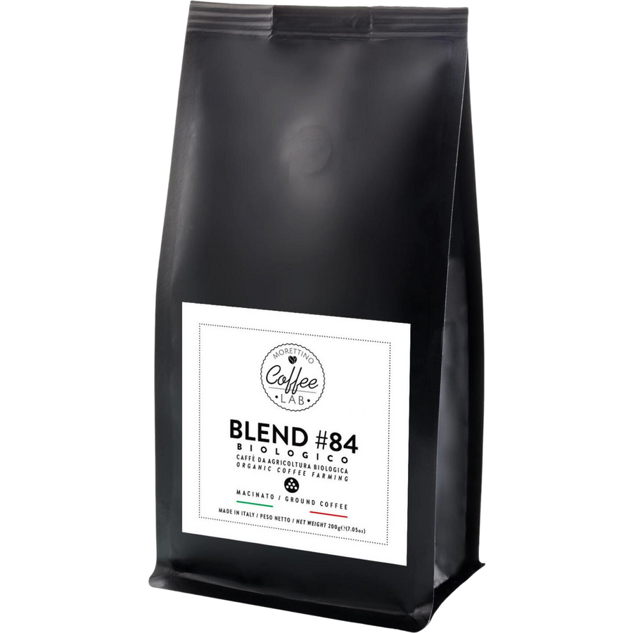 Cafea Macinata Artizanala Blend 84 Amestec Arabica si Robusta Ecologica/Bio 200g
