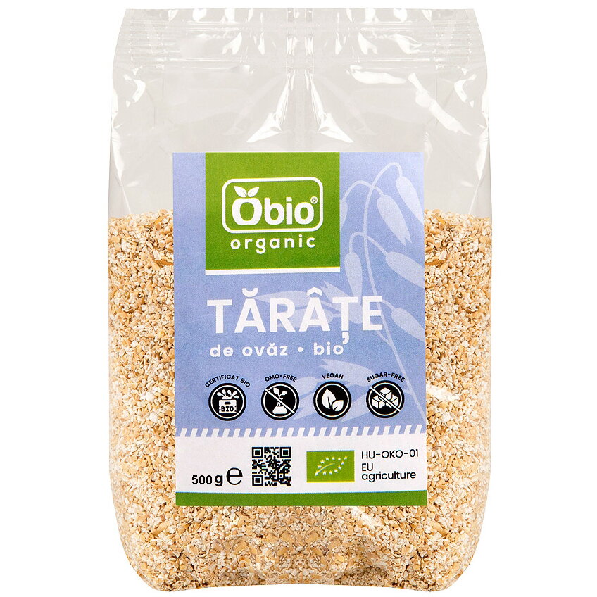 Tarate de Ovaz Ecologice/Bio 500g