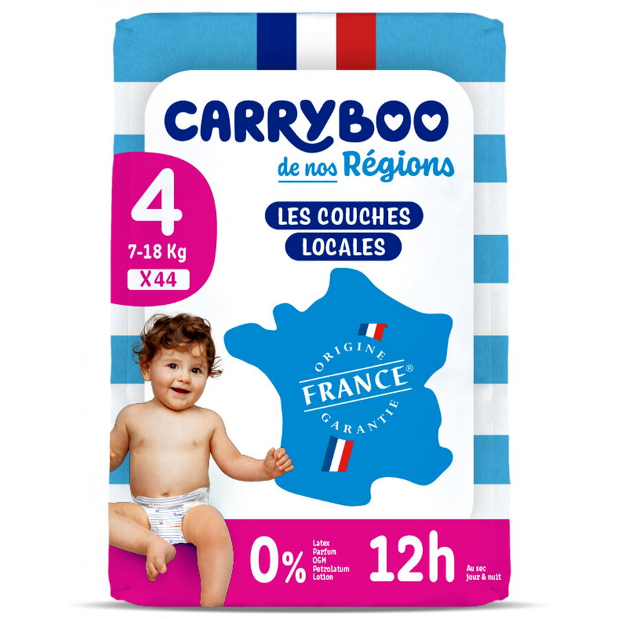 Scutece C4 (7-18kg) Marimea 4 fara Parfum 44buc