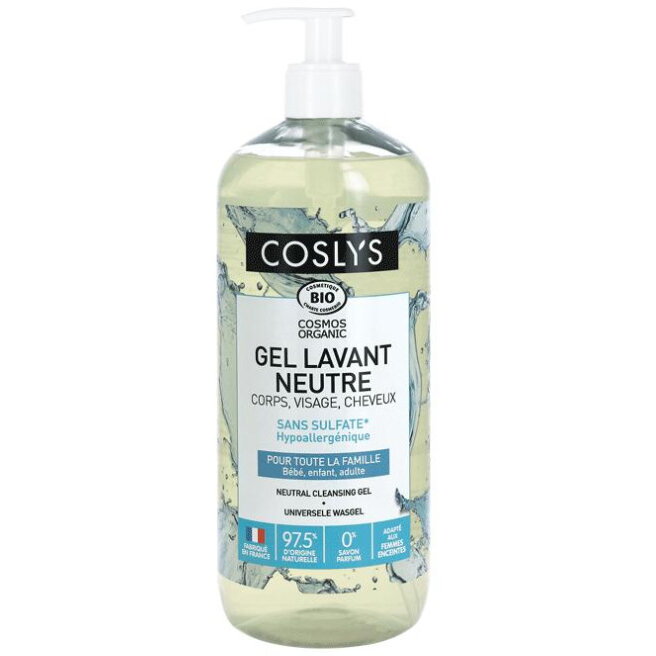 Gel de Dus pentru Toata Familia fara Parfum Bio 1L