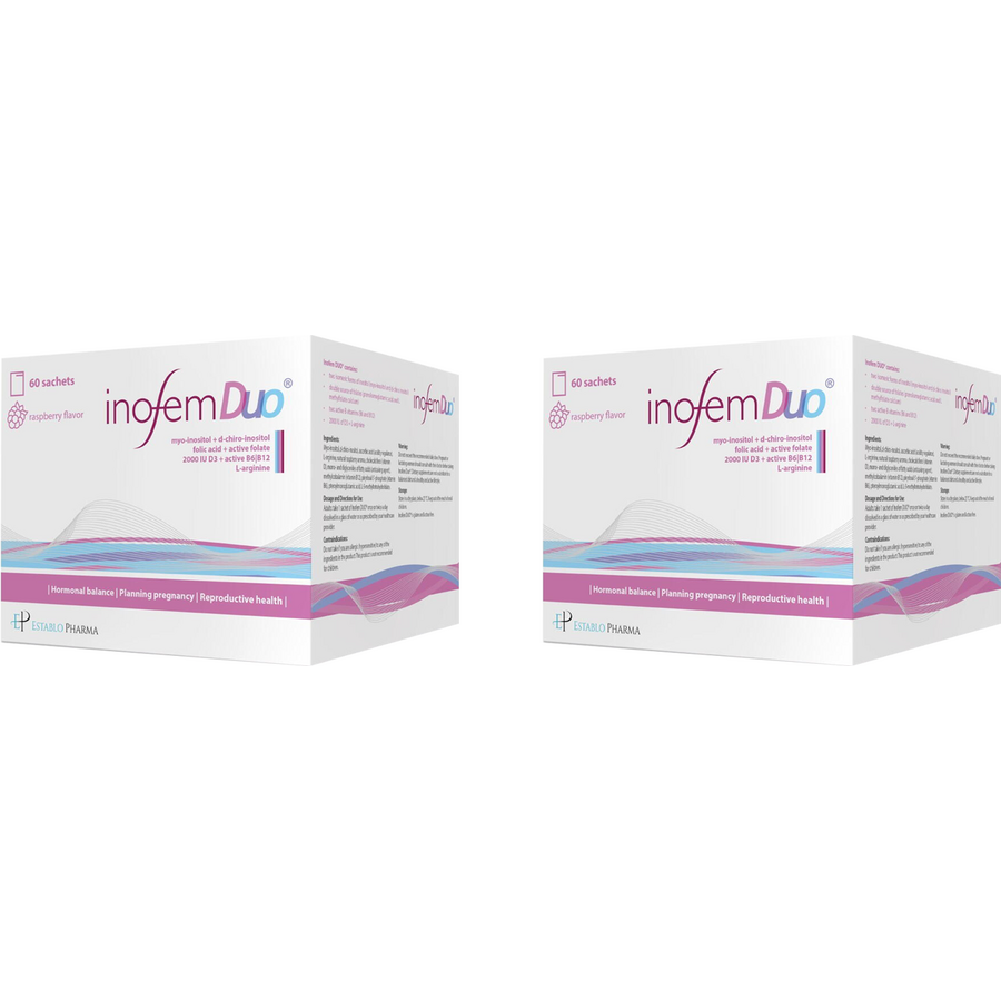 Pachet Inofem Duo 60 pliculete + 60 pliculete