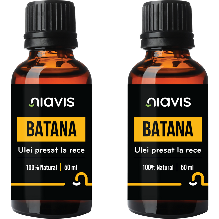 Pachet Ulei de Batana Presat la Rece 50ml + 50ml