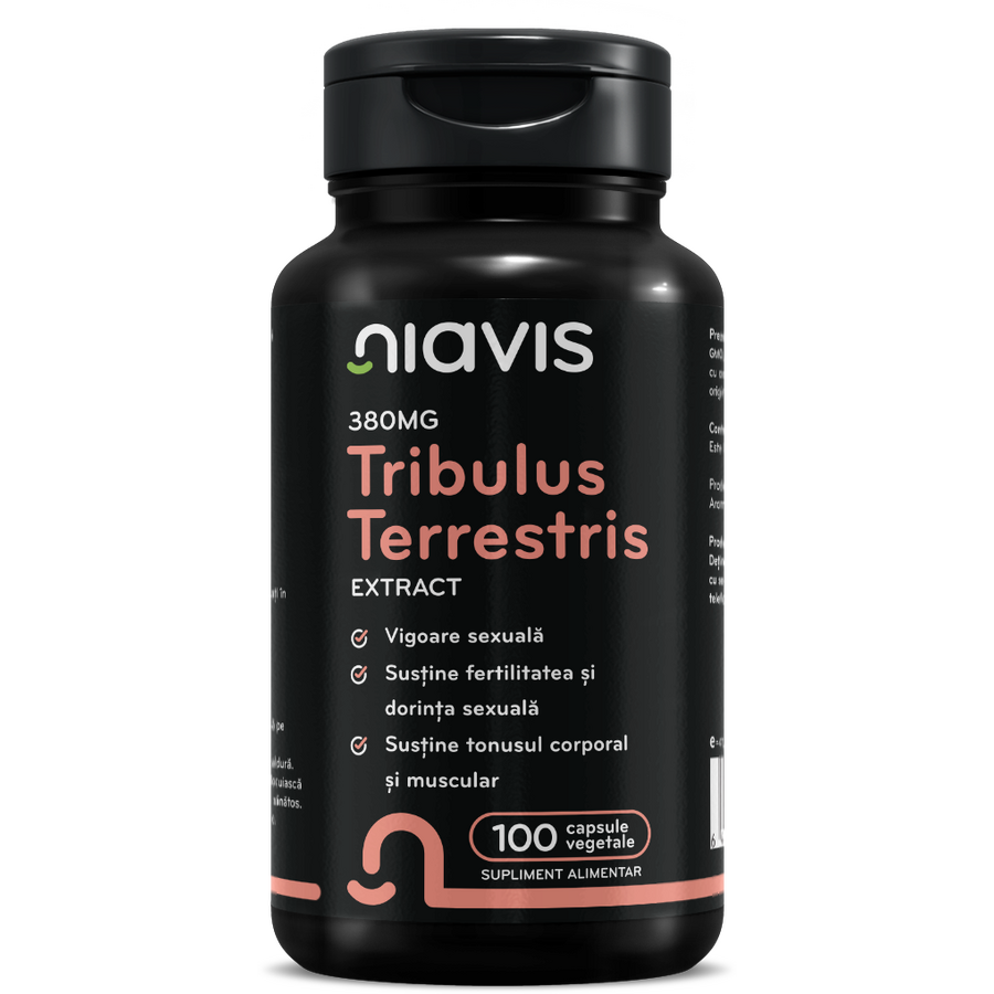 Tribulus Terrestris Extract 380mg 100cps vegetale