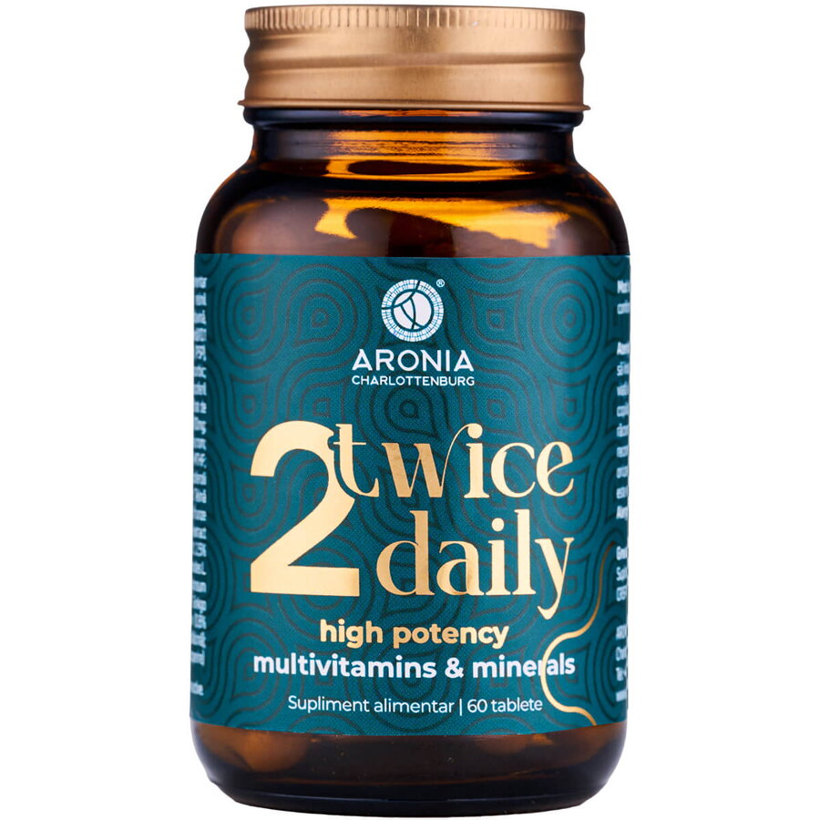 Multivitamine si Minerale Twice Daily 60tb