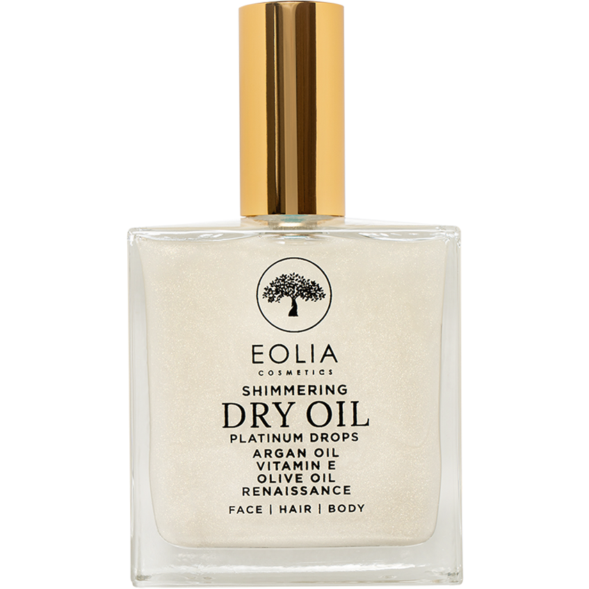 Ulei Uscat pentru Corp cu Sclipici Platinum Drops Renaissance 100ml