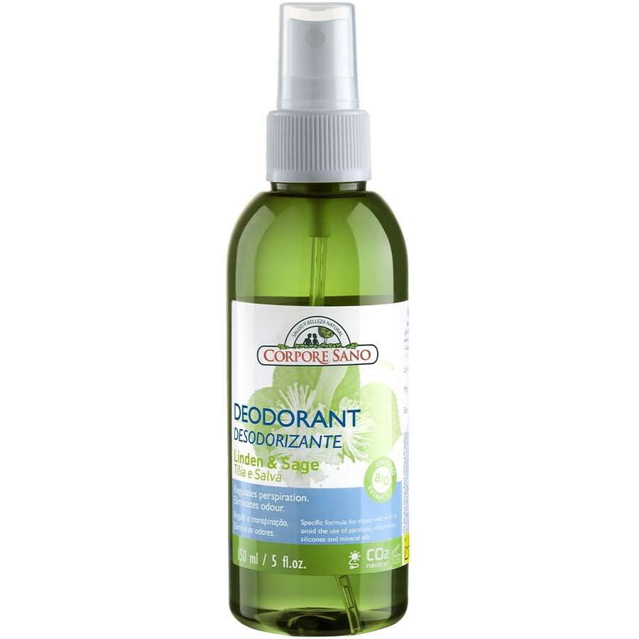 Deodorant Spray Purificator cu Flori de Tei si Salvie 150ml