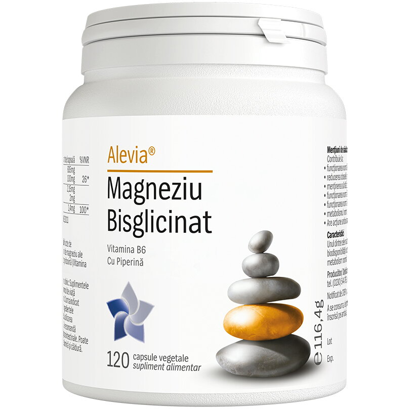 Magneziu Bisglicinat 120cps vegetale