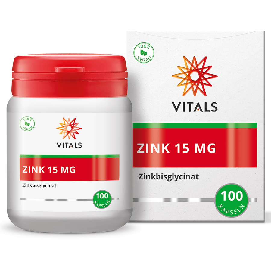 Zinc Bisglicinat 15mg 100cps