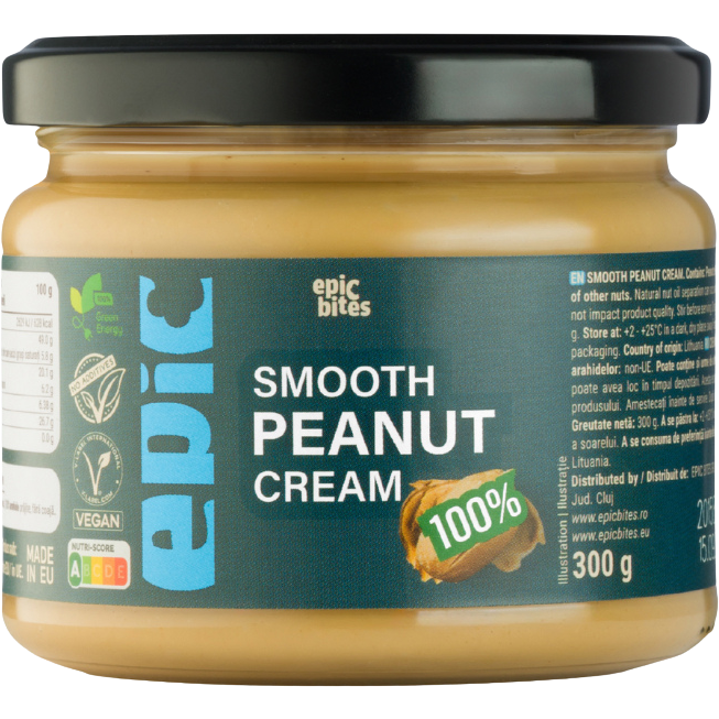 Crema Fina de Arahide fara Zahar Adaugat 300g