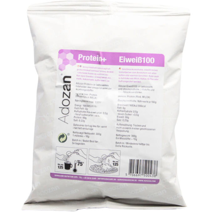 Pudra Proteica Protein+ (99% Proteina Pura) fara Aroma Punga 300g
