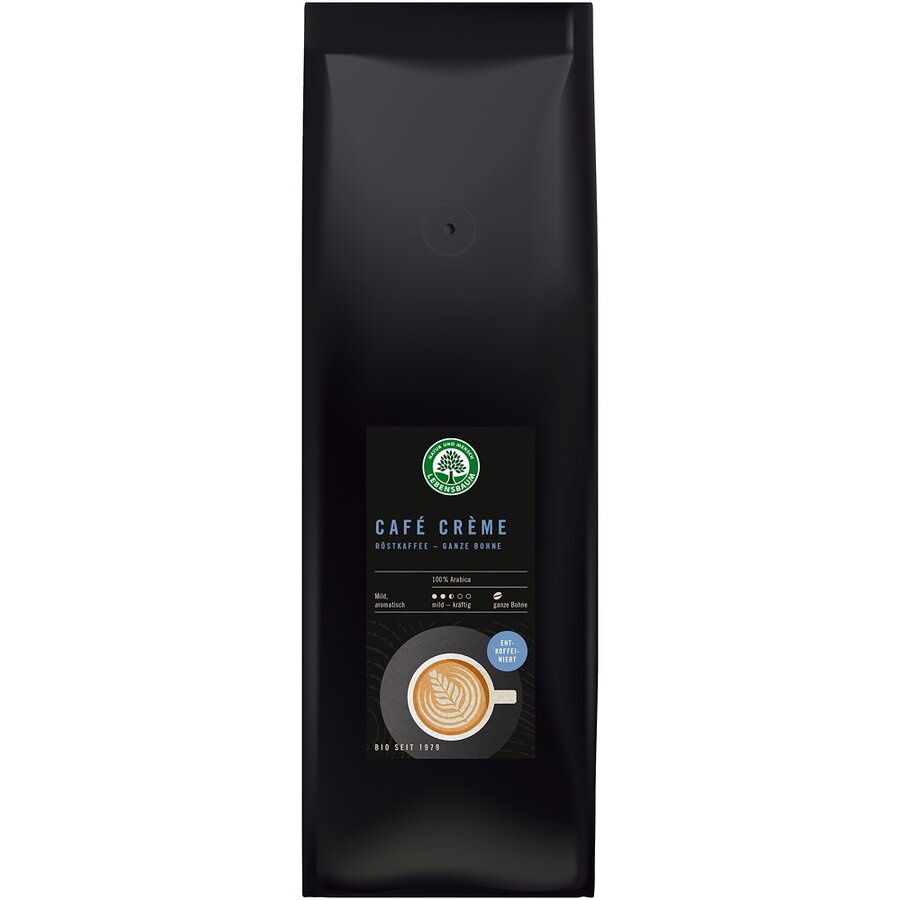 Cafea Boabe Gourmet Crema Decofeinizata Ecologica/Bio 500g