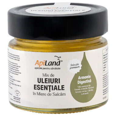 Mix de Uleiuri Esentiale in Miere de Salcam - Armonie Digestiva 250g