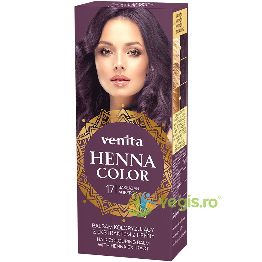 Balsam Colorant pentru Par Henna Sonia Nr.17 Violet 75g