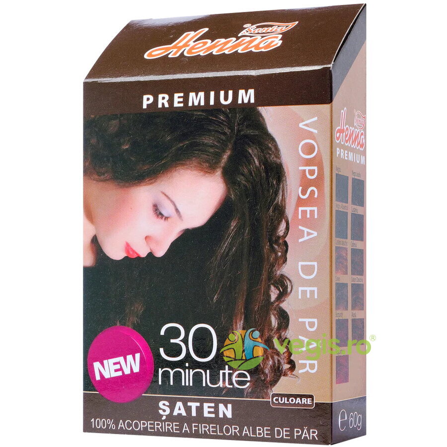 Vopsea de Par Henna Sonia Premium Saten 60g