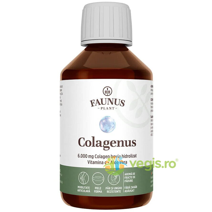 Colagen Lichid pentru Articulatii, Piele, Par si Unghii Colagenus 250ml