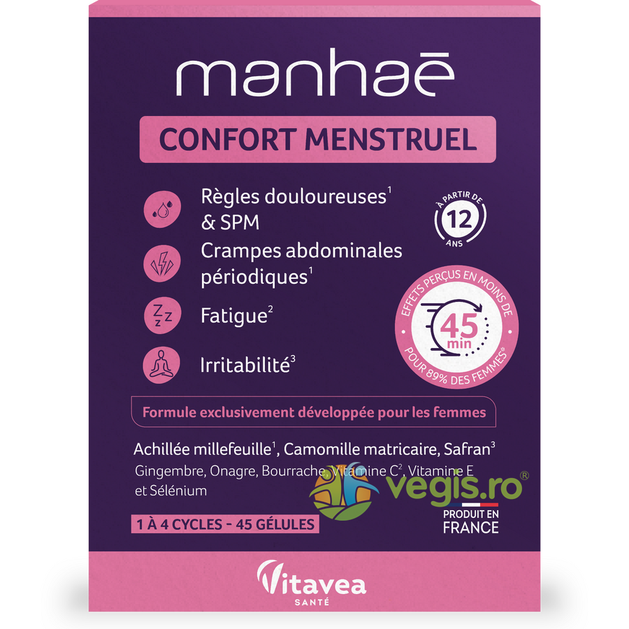 Confort Menstruel 45cps vegetale