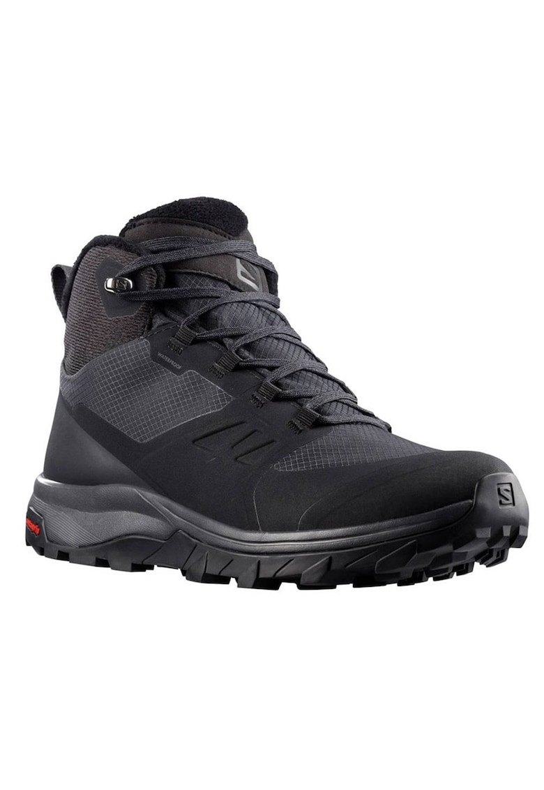 Ghete dama  Outsnap Cswp - negru - material sintetic - design sportiv