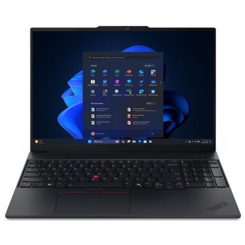 Laptop ThinkPad E16 G3 WQXGA 16 inch Intel Core Ultra 7 258V 32GB 1TB SSD Free Dos Black