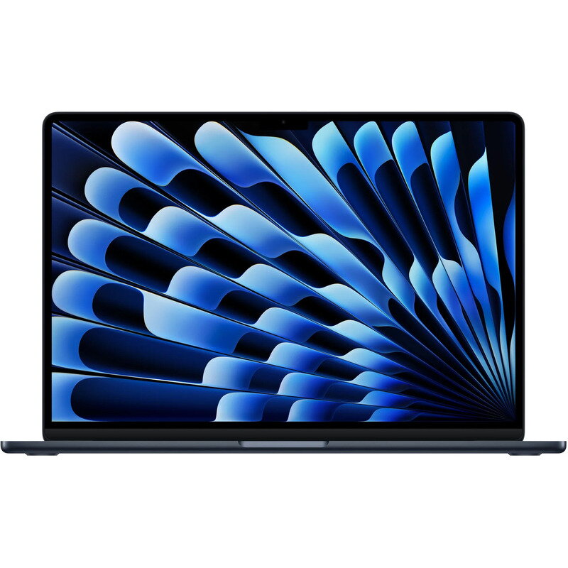 Laptop MacBook Air 15.3 inch Liquid Retina M5 10-Core 24GB 512GB SSD macOS Midnight