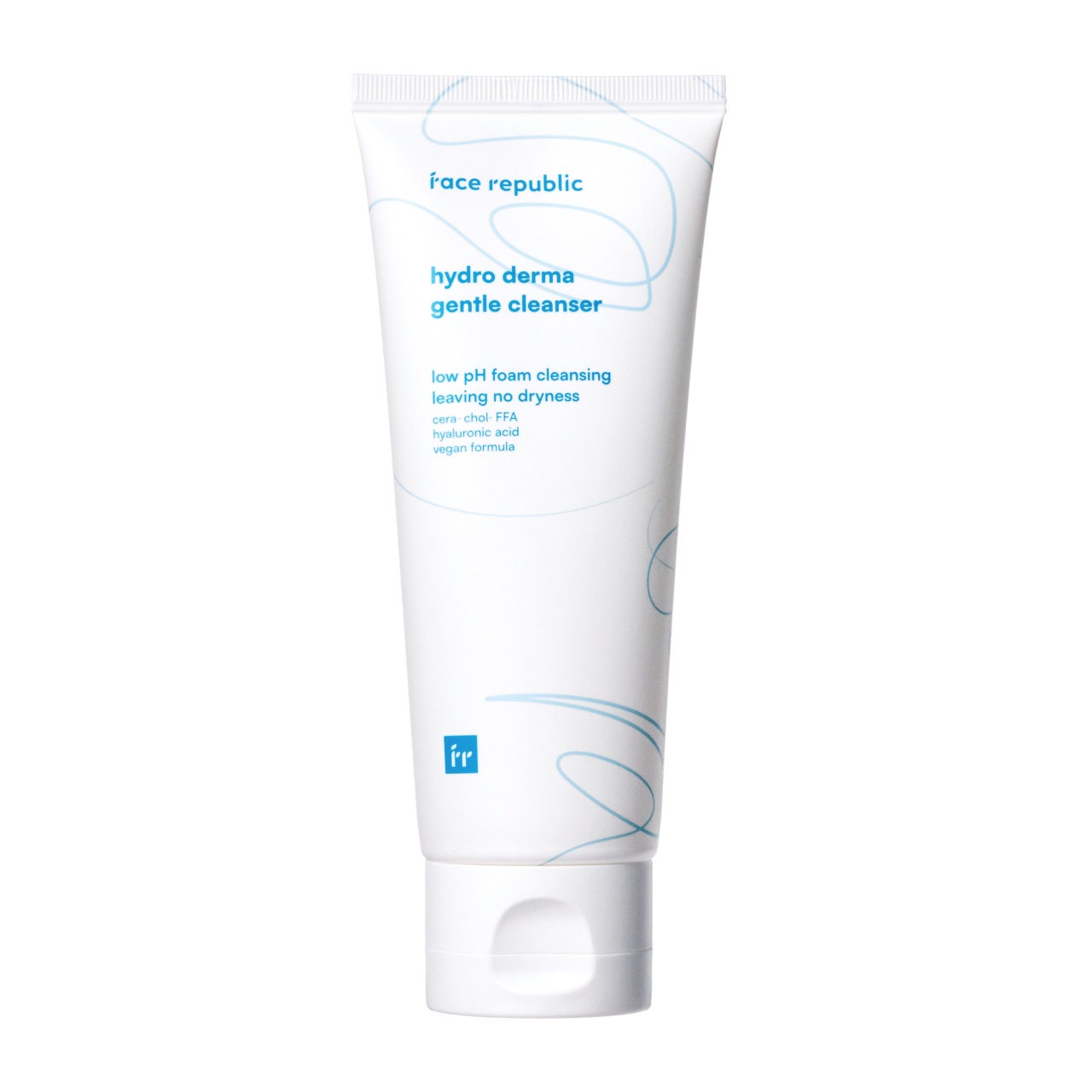 Gel de curatare delicat hidratant cu ceramide si acid hialuronic Face Republic, Hydro Derma Gentle Cleanser, 100 ml
