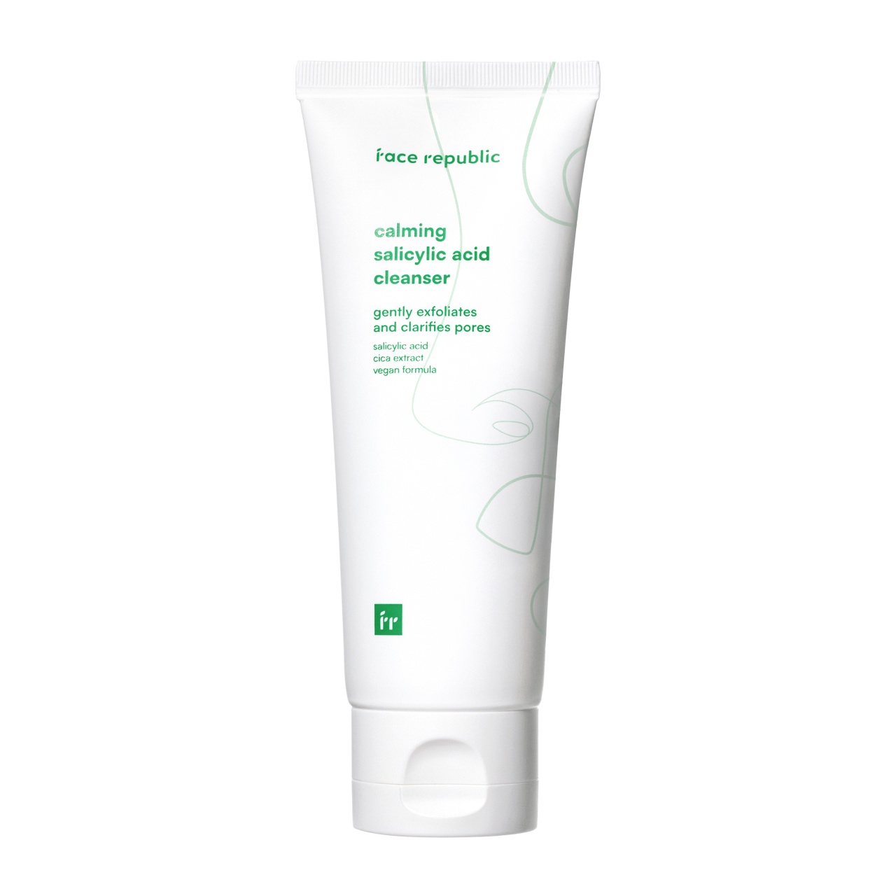 Gel de curatare purifiant, Face Republic, Calming Salicylic Acid Cleanser, Acid Cleanser, 100 ml