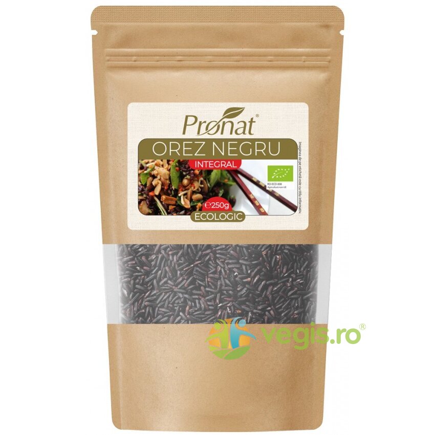 Orez Negru Integral Ecologic/Bio 250g