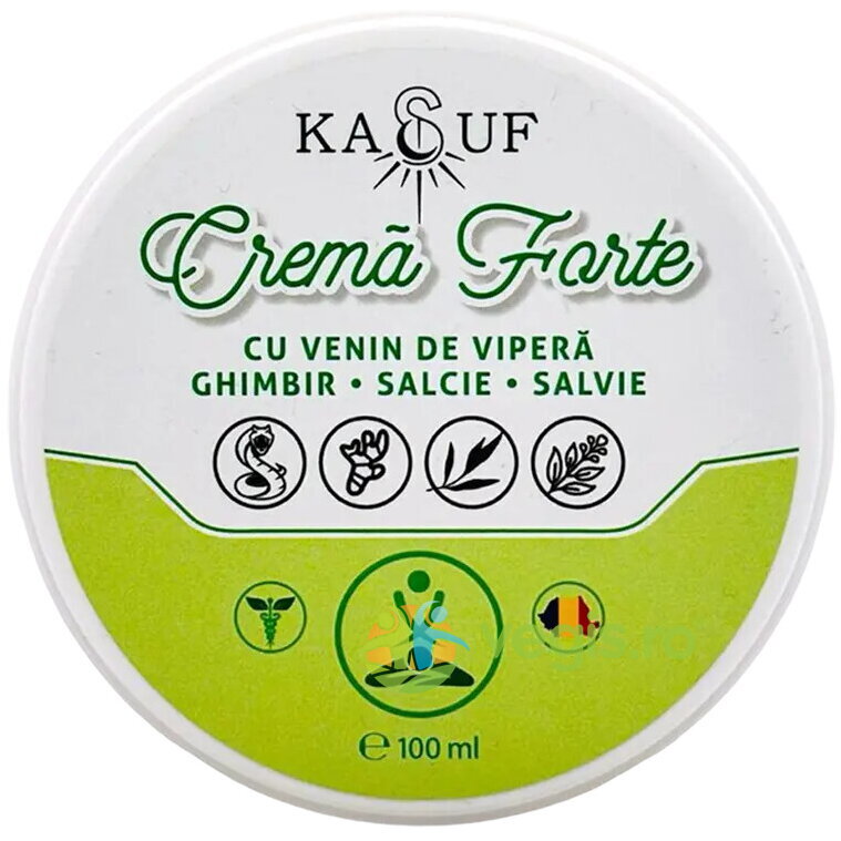 Crema Forte cu Venin de Vipera, Ghimbir, Salcie, Salvie 100ml