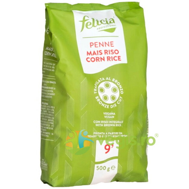 Penne din Malai si Orez fara Gluten 500g