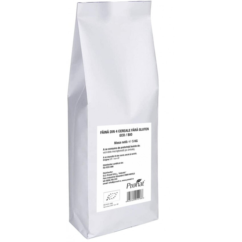 Faina din Patru Cereale fara Gluten Ecologica/Bio 5kg