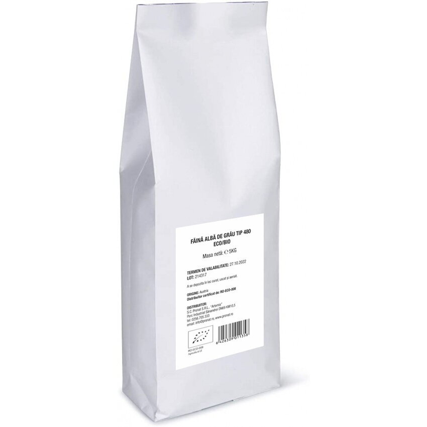 Faina Alba de Grau Tip 480 Ecologica/Bio 5kg