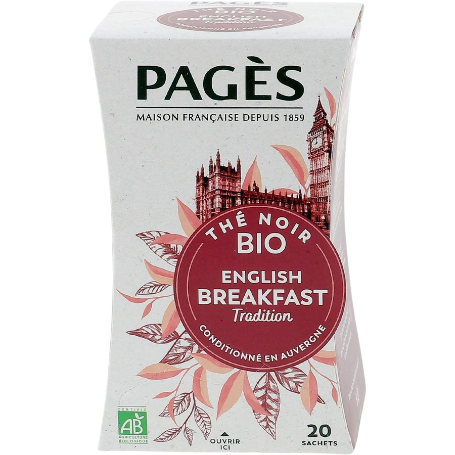 Ceai Negru English Breakfast Ecologic/Bio 20dz