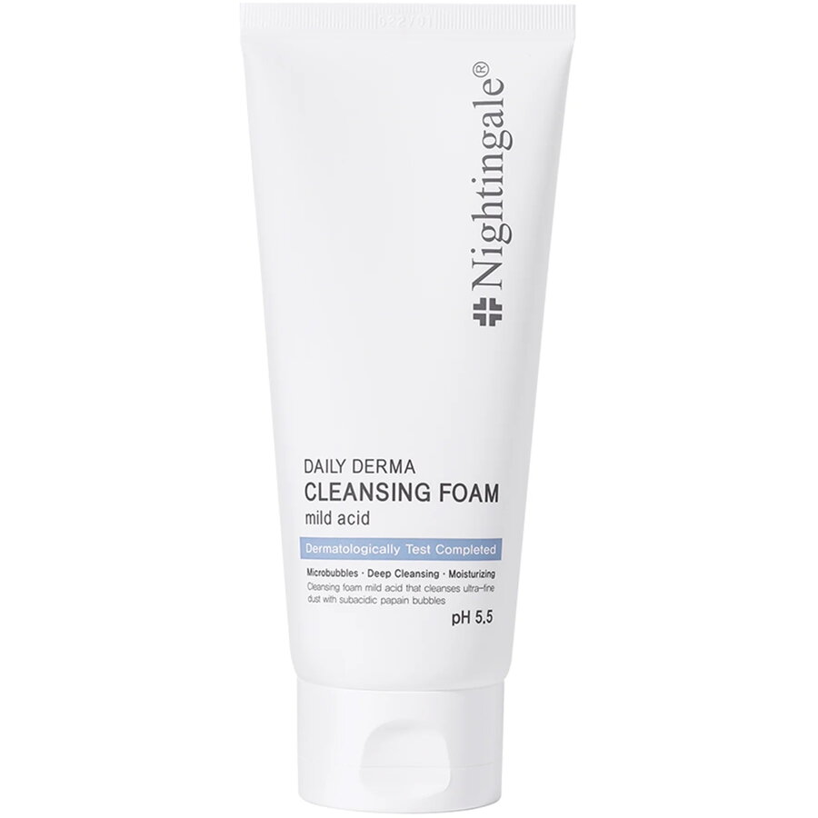 Spuma pentru Curatarea Delicata a Tenului pH 5.5 cu Efect Hidratant Daily Derma Mild Acid 140ml