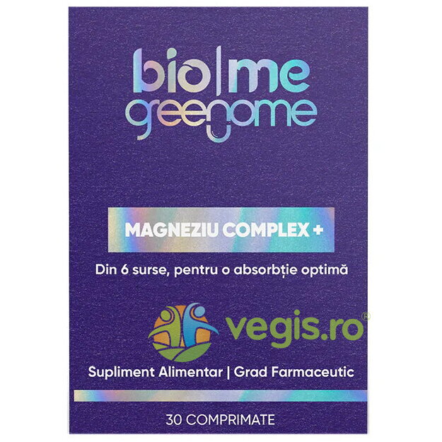 Magneziu Complex+ 30cpr