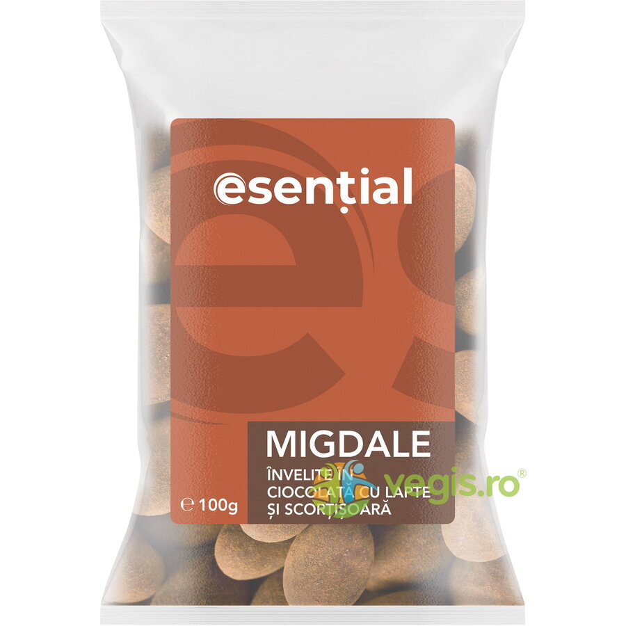 Migdale Invelite in Ciocolata cu Lapte si Scortisoara 100g