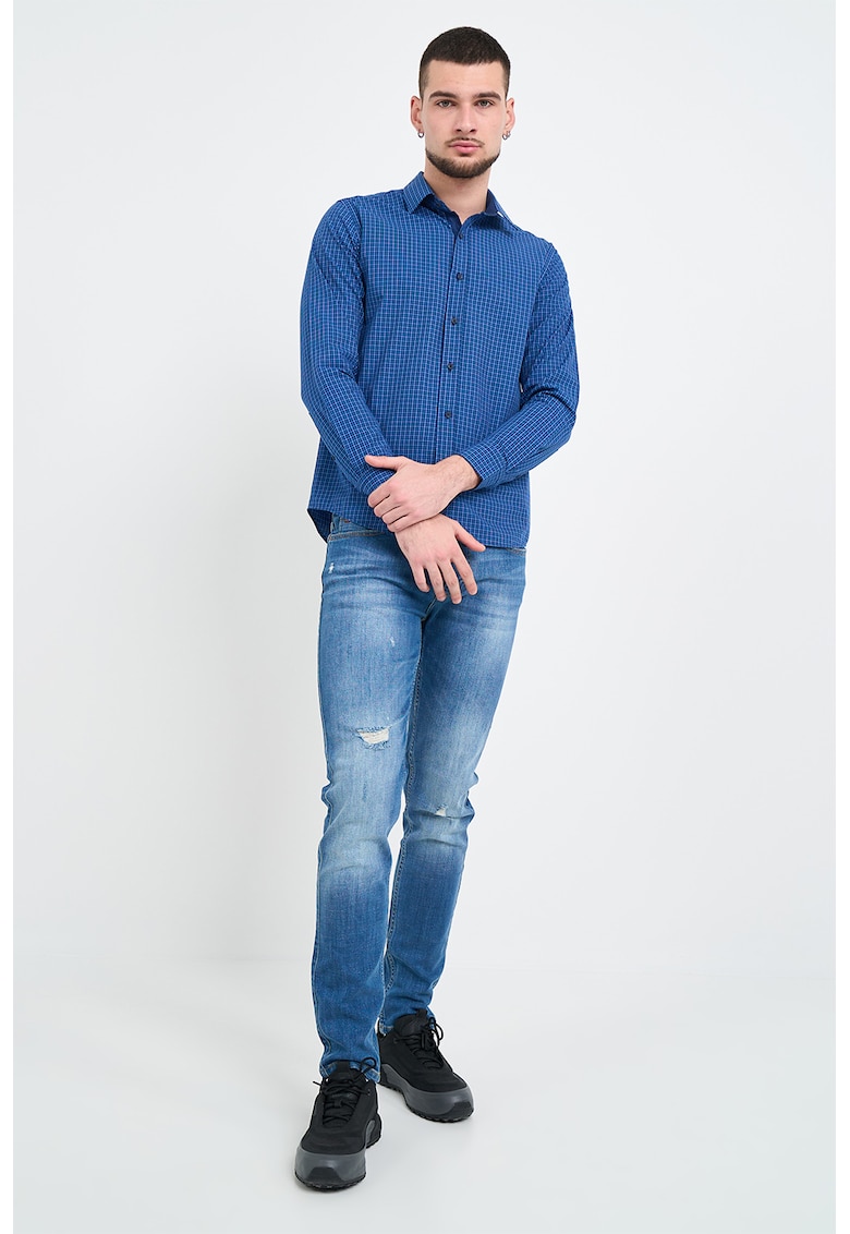 Camasa slim fit - Albastru