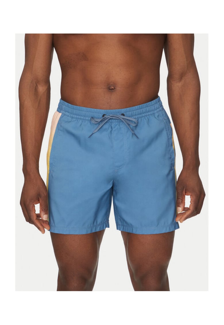 Costum de baie barbati -  EQYJV04136-BLQ6 - 100% Poliester - Albastru