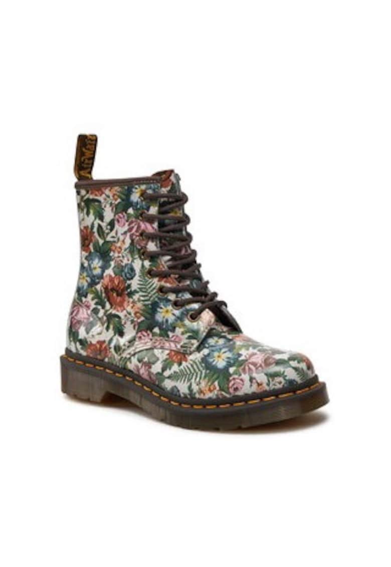 Ghete dama  1460 English Garden - piele - multicolor