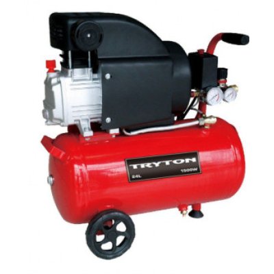 Compresor aer, motor cu ulei, 8BAR / 206L/MIN / 1500W / 24L Tryton TKO24