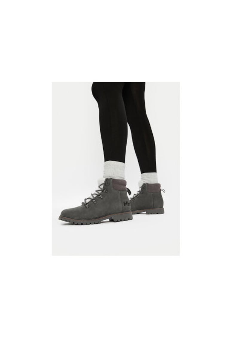 Bocanci drumetie  11744 - Piele naturala - Kaki