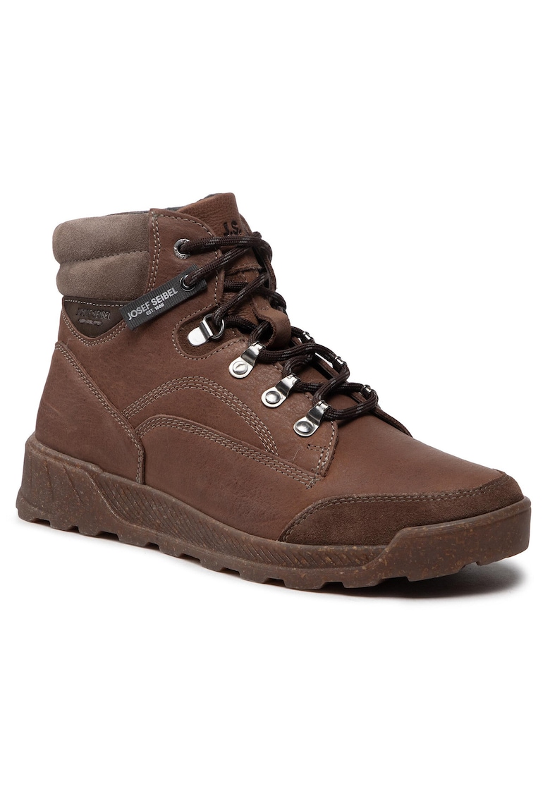 Bocanci de drumetie barbati  32302 PL16 - Piele naturala - Maro
