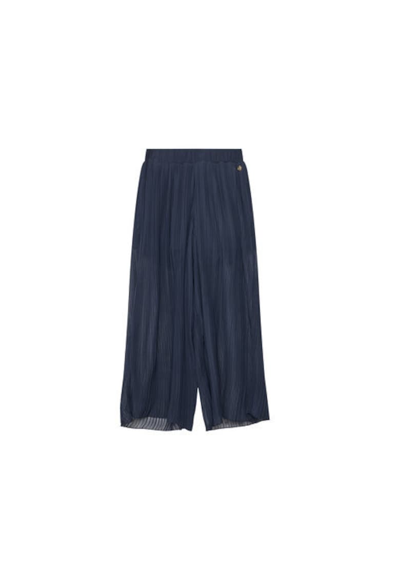 Pantaloni cu croiala dreapta - Bleumarin
