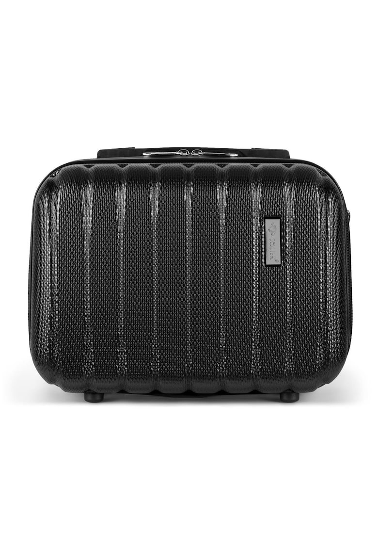 Beauty case rigid din ABS - 14'' STL902 - negru