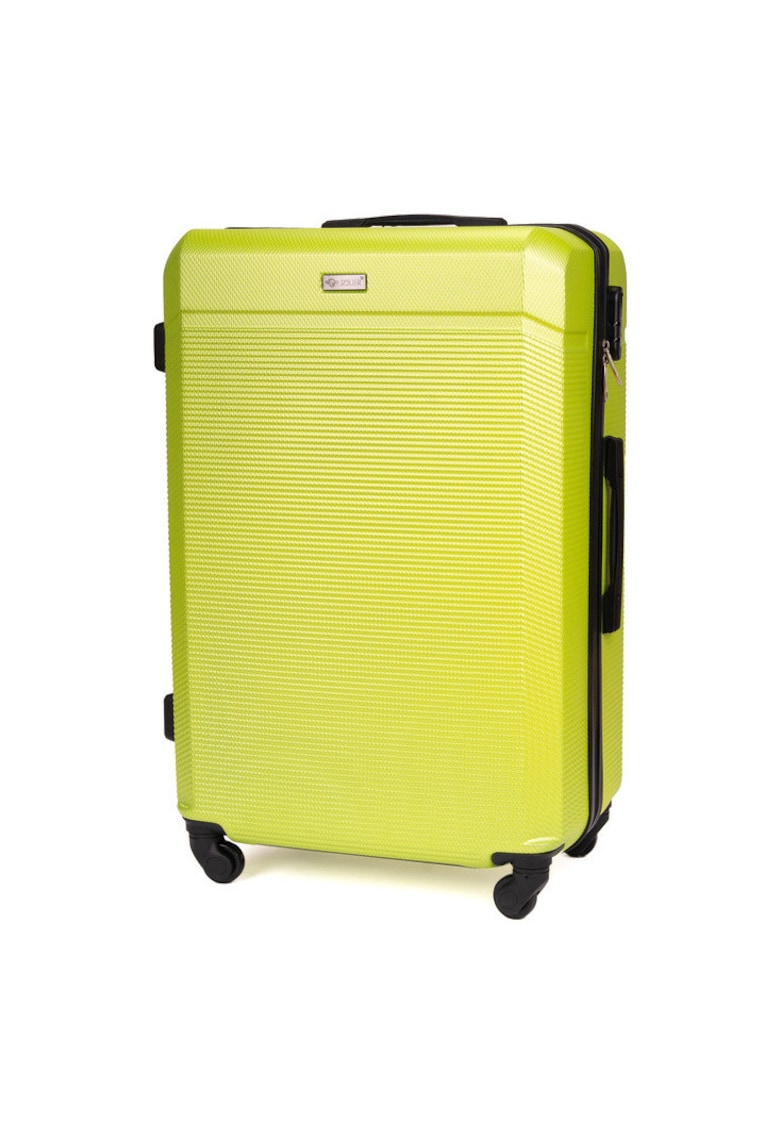 Troler mediu de calatorie 22"  STL945 ABS galben - valiza rigida M