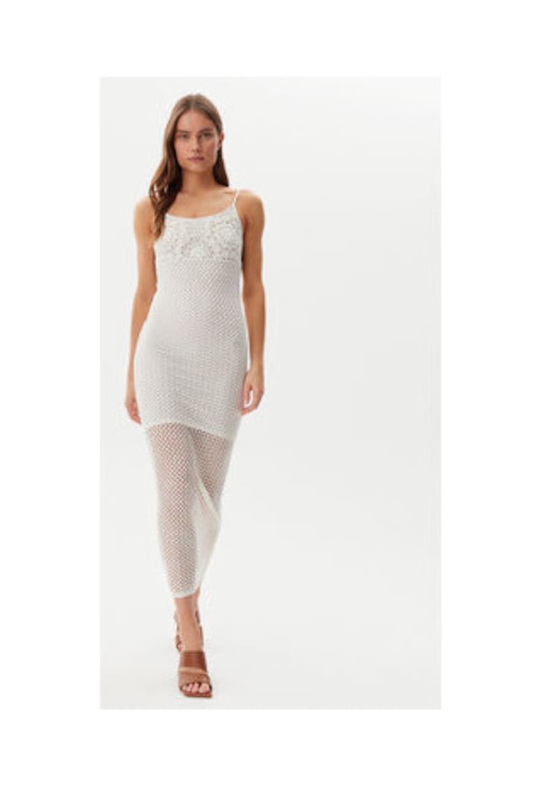 Rochie midi crosetata - fara maneci