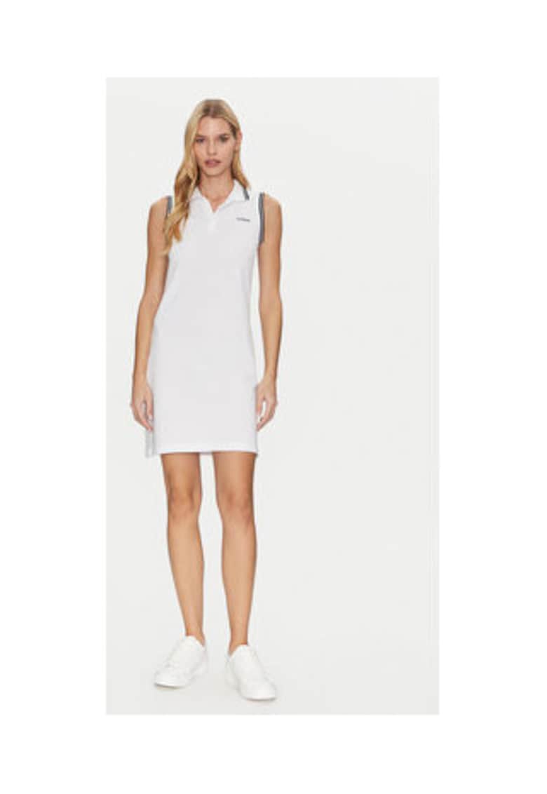 Rochie polo bodycon cu logo -