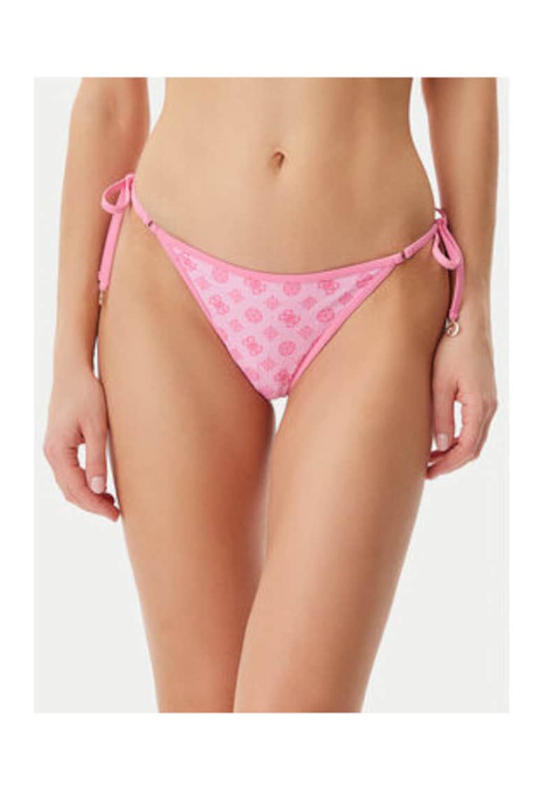 Slip brazilian de baie cu logo si snururi